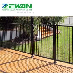 Custom Aluminum Aluminium Garden Fence Powder Coating Fencing Panel for Decorative Residential