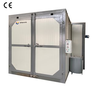 Jinhai Customized Model Powder Coating Curing Oven with Overhead Rails for Large Workpieces