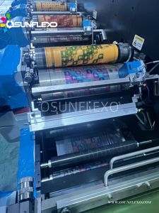 Plastic Film Printing Machinery Paper Printing Press