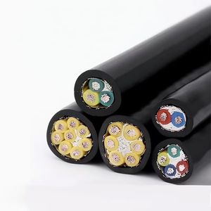 High Quality 2/3/4 Cores PVC Sheath Flexible Rvvp Shielded Control Cable