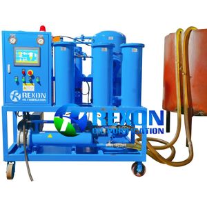 PLC Automatic Vacuum Hydraulic Oil Purifier for Water Removal, Hydraulic Oil Filtration and Purification
