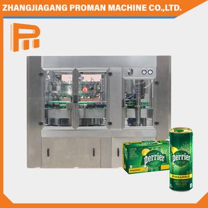 2020 Factory Made Aluminum Pet Can Energy Drink Carbonated Beverage Filling Sealing Canning Machine
