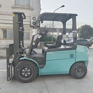 New Condition 4 Wheel Drive Fork Lift Truck Capacity 3 Ton Lithium Battery Electric Forklift