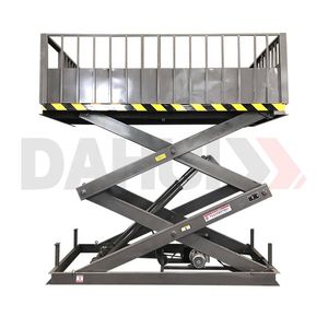 CE Certified Heavy Duty Fixed Hydraulic Scissor Lift Platform for Industrial Material Loading