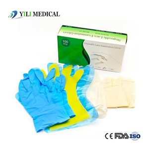 Medical Supply Medical Sterile Powdered Latex Gynecological Glove