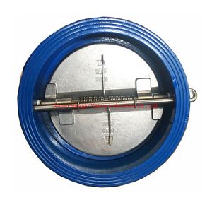 DIN or ANSI Wafer Type Dual Plate Check Valve
