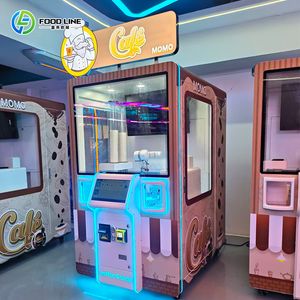 High-Volume Retail Spaces Industrial Robotic Arm Coffee Machine