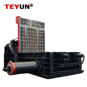 Automatic Hydraulic Horizontal Scrap Metal Recycling Compressor Baler Machine for Baling The Stainless Steel, Aluminum, Steel, Car Shell with Servo Motor