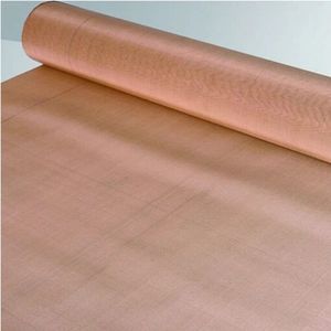 Red Copper Woven Wire Mesh 1-500 Mesh Pure Bronze Wire for Shielding