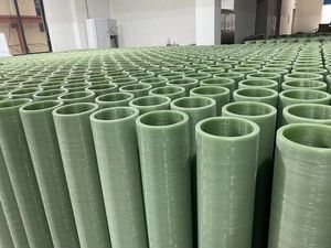Epoxy FRP Glass Filament Winding Fiberglass Winding Tube for Fusing