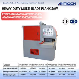 Durable Heavy-Duty Multi-Blade Plank Saw for Professional Timber Processing and Sawmills