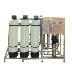 1000lph Reverse Osmosis System Water Filter Purifier Desalination Water Treatment Equipment Water Purification System RO Drinking Water Treatment Plant