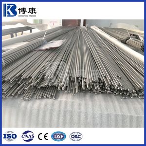 5/6mm Gr23 Medical Titanium Round Rod ASTM F136 for Ultrasonic Surgical Shaft