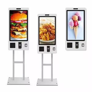 21.5inch Self Service Ordering Checkout Vending Machine Touch Screen Self Service Payment Kiosk