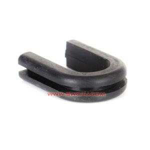 Injection Molding Service U Grooved Grommet Seal / Rubber Blanking Grommets