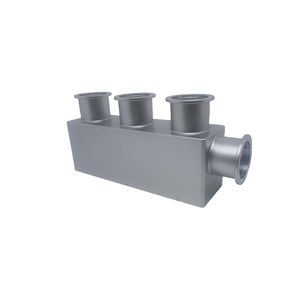 CNC Customized 5 Axis Parts Aluminum Alloy Three-Way Valve Housing