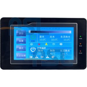 4.3 Inch Touch Screen LED Wired Thermostat for Heat Pump Wire Controller Temperature Control