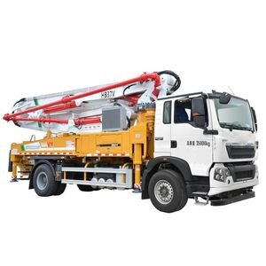 Hb37V Official Diesel Truck Concrete Pump Machine 37m Chinese Concrete Pump Truck
