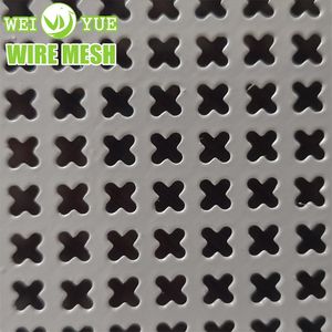 China Factory Price Aluminum Perforated Panel Decorative Perforated Metal Sheet