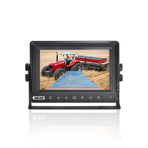 Ai Backup Camera System with Waterproof Monitor and Intelligent Pedestrian & Vehicle Detecting Camera