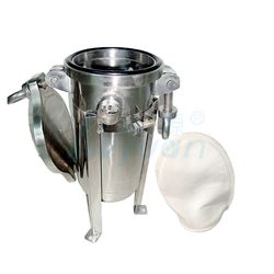 Small Non-Wowen Filter Bag with Stainless Steel Bag Type Filter Housing for Chemical Industry Liquids Filtration