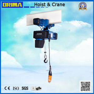 German Technology European Design 500kg 3m Electric Chain Hoist for Assembly Workshop