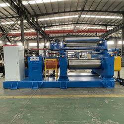Save Energy Low Noise Two Roll Mixer Machine Open Rubber Mixing Mill 16 Inch 400