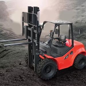 Sdlt Rough Terrain Forklift 4WD 3.5ton Outdoor off-Road All Rough Terrain Forklift with EPA Engine Diesel Forklifts
