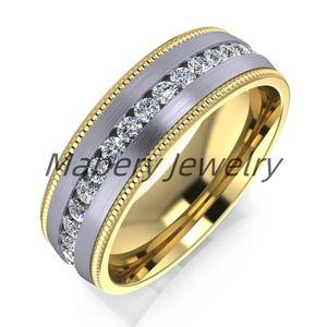 Sleek Carbon Fiber Ring with Unique Ancient Bog Oak Detail