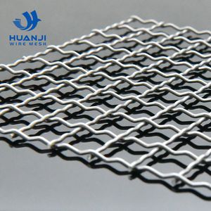Factory Screen Square Opening Corrosion Resistant Heavy Duty Woven Crimped Wire Mesh