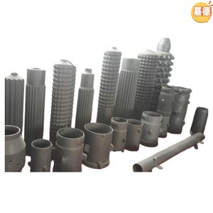 Bulk Sic Ceramic Radiant Heating Tube Custom Size Silicon Carbide Heating Tube