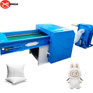 Automatic Polyester Fiber Hcs Fibre Opening Carding and Cushion Pillow Filling Stuffing Machine for Home Textiles with CE