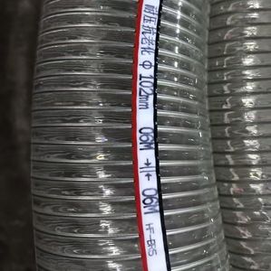 PVC Steel Wire Reinforced Composite Hose Steel Flexible Transparent Hose Pipe