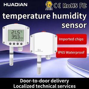 Sensor Temperature and Humidity Logger Digital Temp Humidity Meter Remote Temperature Humidity Sensor Transmitter 4 20mA