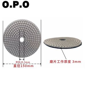 Soft Water Grinding Disc 100mm Wet/Dry Diamond Polished for Marble & Granite Tile Floor OEM/ODM