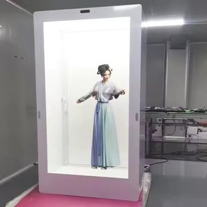 3D Advertising Display Full HD See Through Transparent LCD Cabinet Transparent LCD Ai Photo Booth Showcase Box LCD Display