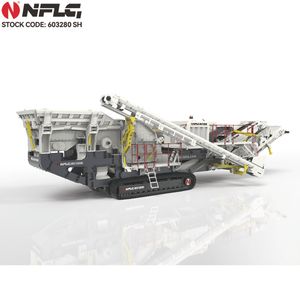 420t/H Maximum Throughput Capacity Mobile Tracked Stone Impact Crusher for Quarry