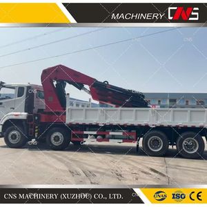 High Quality Truck Mounted Crane Folding Arm Truck Crane 30 Ton Articulated Boom Heavy Duty Crane Truck at Factory Price