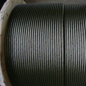 Heavy-Duty Ungalvanized Steel Cable with Iwrc for Industrial Use