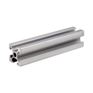6063-T5 Anodized Aluminum Extrusion Profile Le-6-2020