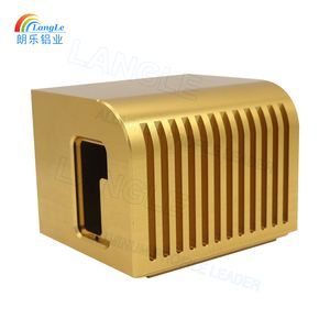 Aluminum Alloy 6063-T5 Aluminum Profile Processing Parts with Customized Color