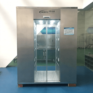 China Made 304 Stainless Steel Single Person Air Shower, Interlock Clean Room Air Shower with HEPA Filter for Food Factory & Electronics Cleanroom