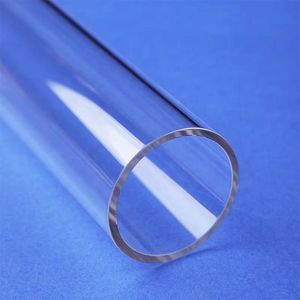 Factory Direct Clear Quartz Pipe Heat Resistant Corrosion Resistant Industrial Use High Ozone Welding