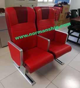 Stable Load-Bearing Marine Passenger Seat with Lifejacket Mesh for Ferry Boat
