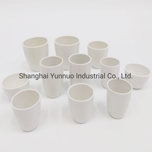 Laboratory Porcelain Crucible and Lid for Ash Furnace