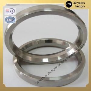 High Pressure Flange Stainless Steel Ring Joint Gasket ASME B16.2 304 Octagonal Oval Gasket