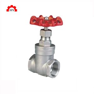 2021 Factory Direct High-Quality CF8 CF8m Stainless Steel DN80 Screw Gate Valve