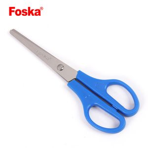 Foska Multipurpose 6.5"& 7" TPR PP Handle School Office Plastic Scissors
