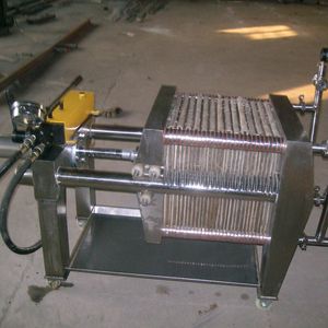 390 Manual High Quality Movable Filter Press for Oil, Honey