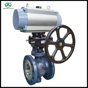 Eccentric Semi Ball Valve with Actuator Integration Features